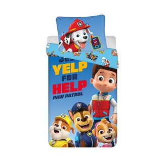 Bavlněné dětské povlečení na jednolůžko 140x200 cm Paw Patrol – Jerry Fabrics