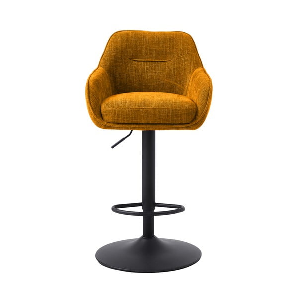Oranžové barové židle v sadě 2 ks (výška sedáku 69 cm) Avola – Unique Furniture-image-2