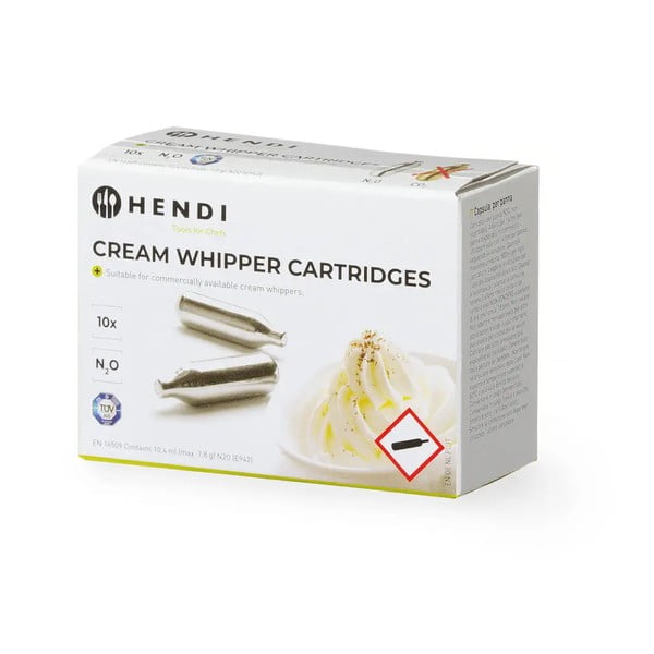 Sada 10 bombiček do šlehačkových lahví Hendi-image-1