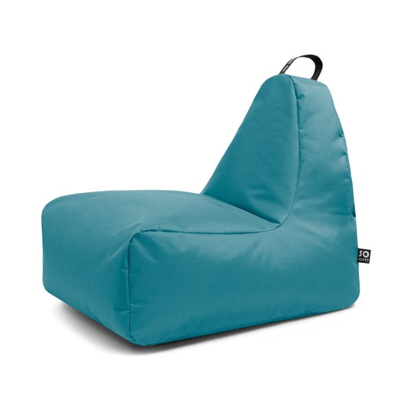 Tyrkysový dětský sedací vak Chill M – So Soft?