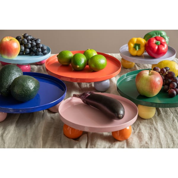 Kovový dekorační tác ø 20 cm Double Funky – PT LIVING-image-2