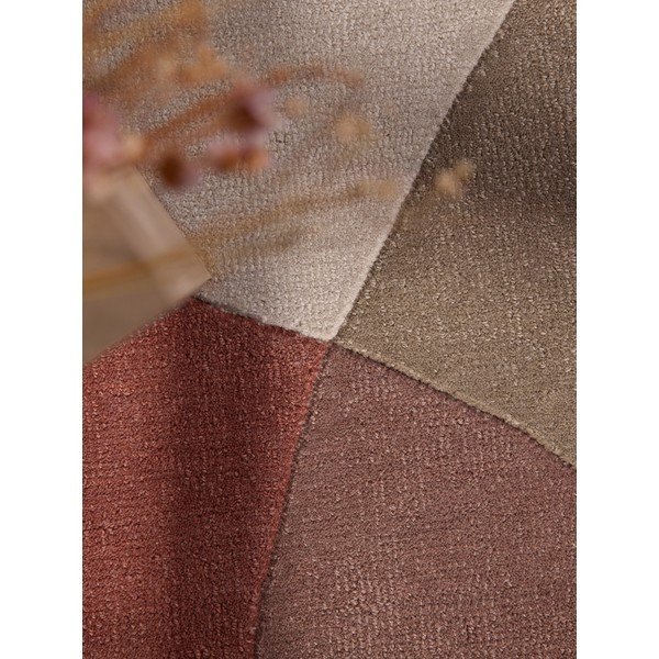 Béžový ručně tkaný vlněný kulatý koberec ø 160 cm Hackney Clarissa – Ted Baker-image-2