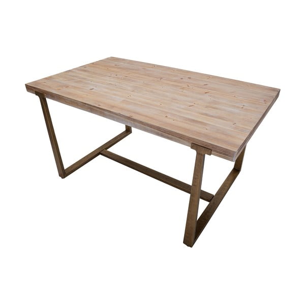 Jídelní stůl v přírodní barvě 150x90 cm Ankara – Mauro Ferretti-image-4