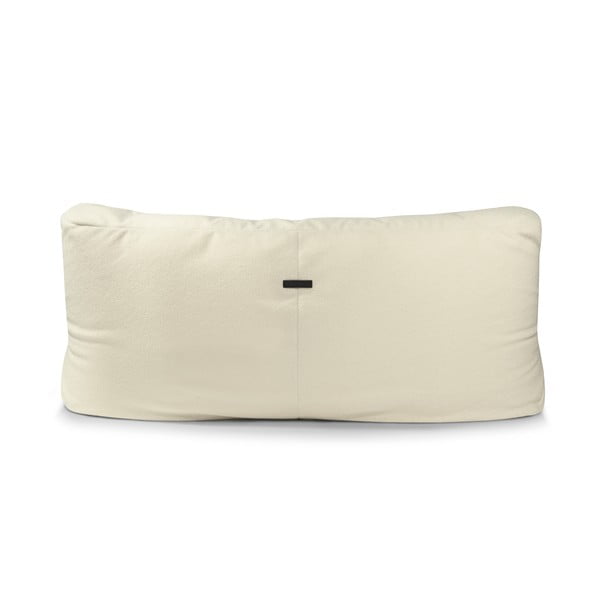 Krémový sedací vak z textilie bouclé Sofa Tube 190 – SLOWDOWN-image-4
