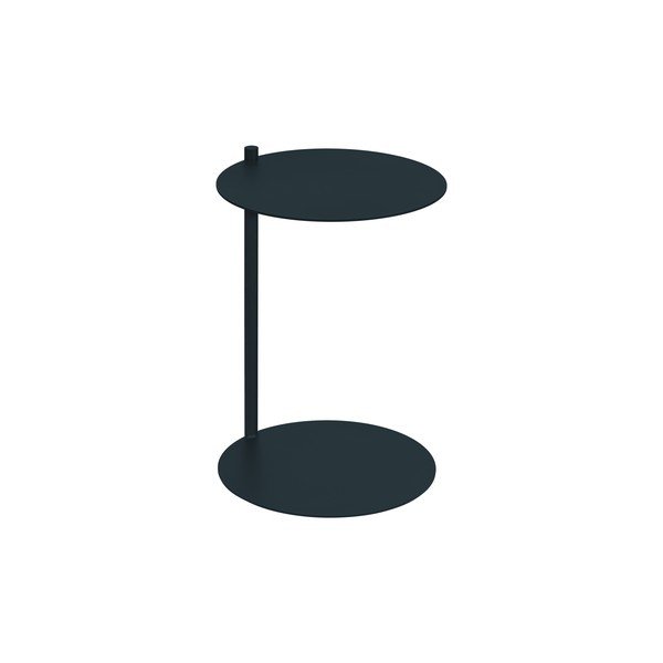 Ocelový kulatý odkládací stolek 41x40 cm Ande – noo.ma