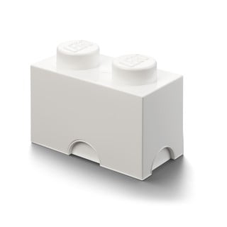 Bílý úložný dvojbox LEGO®