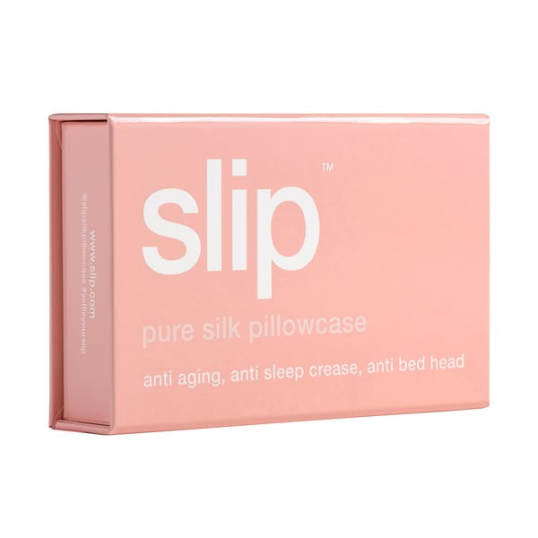 Hedvábný povlak na polštář 51x76 cm Pink – slip-image-4