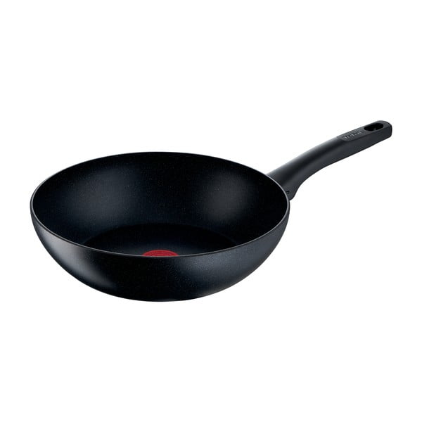 Wok hliníková pánev s nepřilnavým povrchem ø 28 cm Black stone G2811972 – Tefal