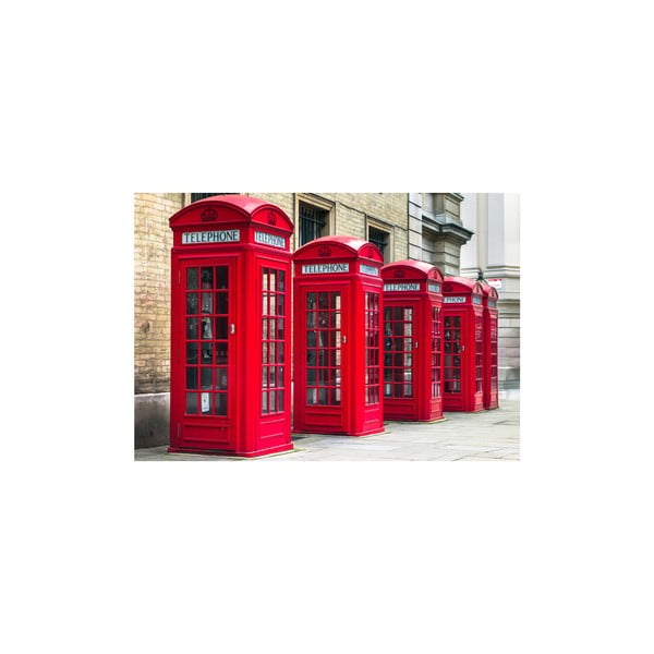 Obraz London Telephone, 80x115 cm