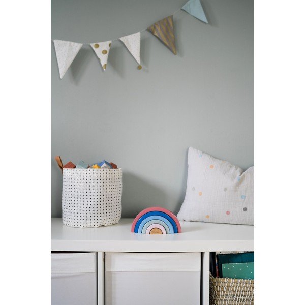 Dřevěná skládací hračka Kindsgut Rainbow-image-1