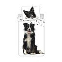 Bavlněné dětské povlečení na jednolůžko 140x200 cm Border Collie – Jerry Fabrics