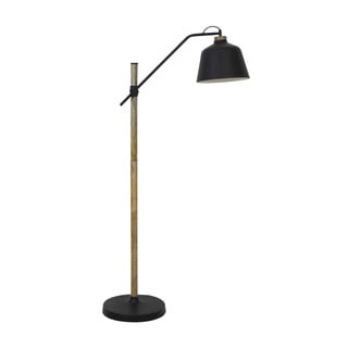Černá stojací lampa (výška 153 cm) Banu – Light & Living