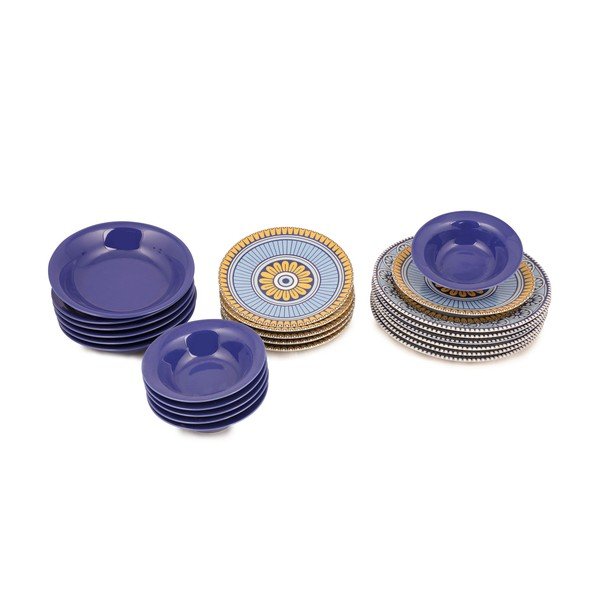 24dílná sada porcelánového nádobí Kütahya Porselen Mandala-image-2