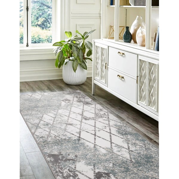 Běhoun šedomodrý 80x250 cm Sensi Gepi – FD-image-1