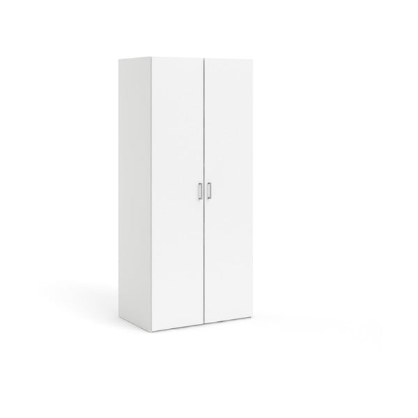 Bílá šatní skříň 78x175 cm Space – Tvilum-image-2