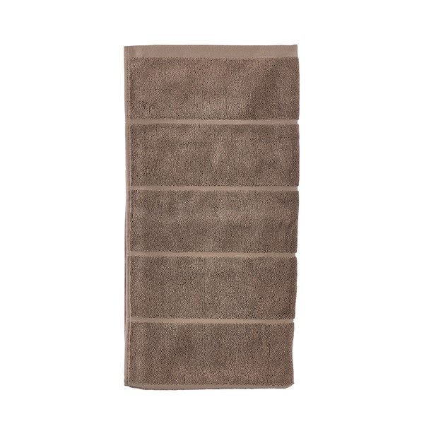 Světle hnědá froté bavlněná osuška 70x140 cm Sauna – Zone