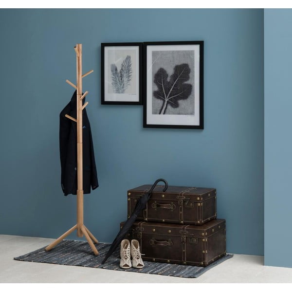 Věšák z kaučukového dřeva Bremen - Actona-image-1