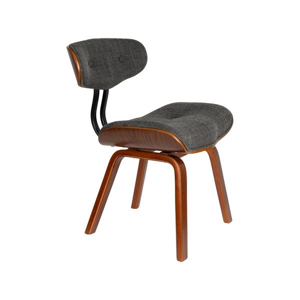 Šedá/hnědá čalouněná jídelní židle Blackwood – Dutchbone