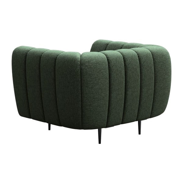Tmavě zelené křeslo Shel – Ghado-image-3