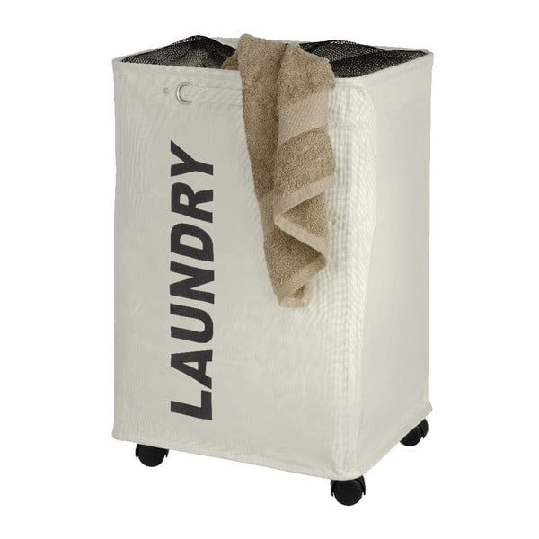 Béžový koš na prádlo Wenko Quadro, 79,2 l-image-2