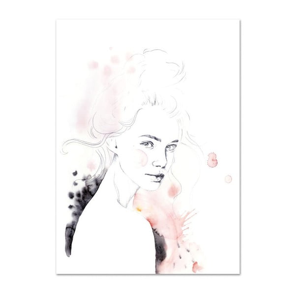 Plakát Leo La Douce Miss Louise, 42 x 59,4 cm