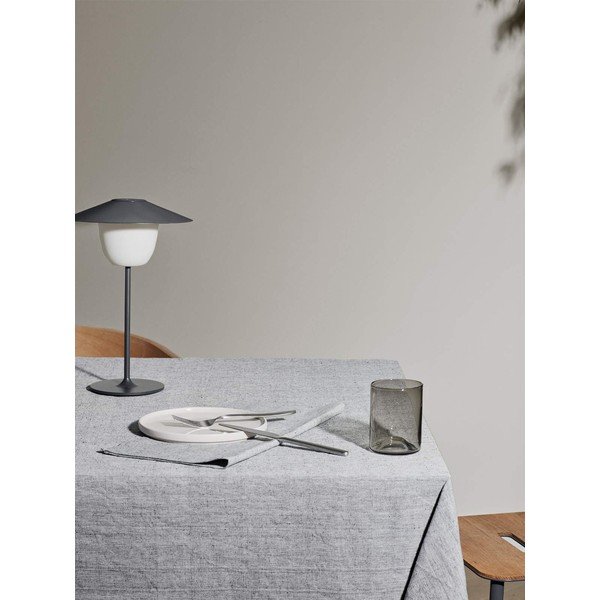 Šedý ubrus Blomus, 140 x 260 cm-image-1