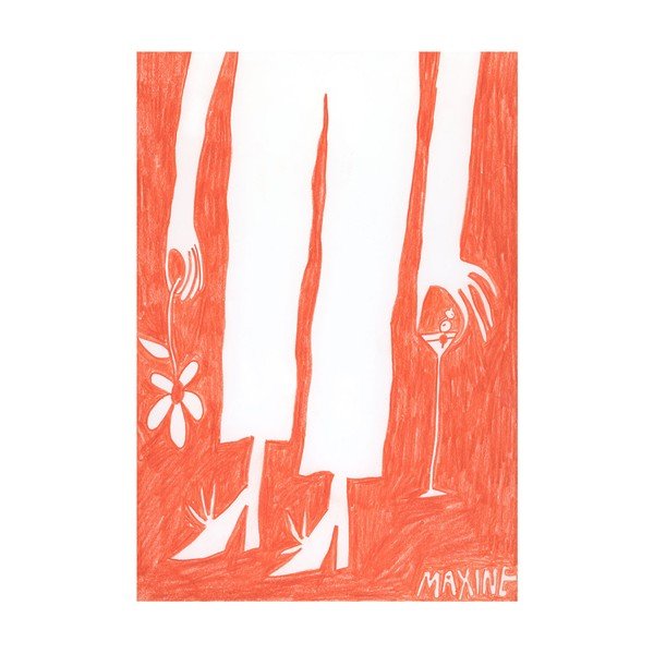 Plakát 30x40 cm Sunday at Five – Maxine McCrann – The Poster Club