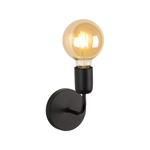 Černé kovové nástěnné svítidlo Mosso – Squid Lighting-image-2