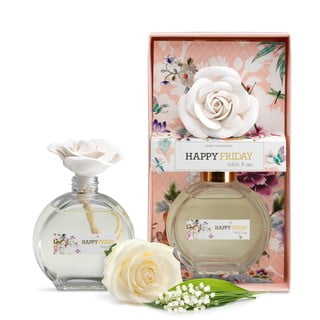 Difuzér s vůní bílé růže HF Living, 190 ml
