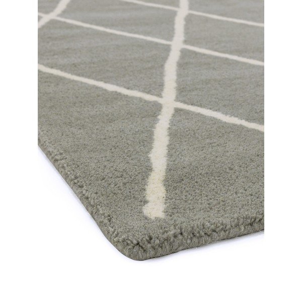 Šedý ručně tkaný vlněný koberec 200x290 cm Albany – Asiatic Carpets-image-2