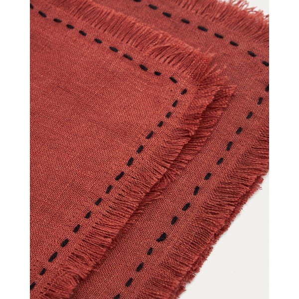Lněný ubrus 150x250 cm Montalt – Kave Home-image-1