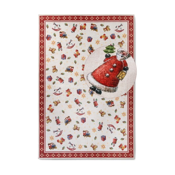 Červený koberec s vánočním motivem 160x230 cm Red Christmas – Villeroy&Boch