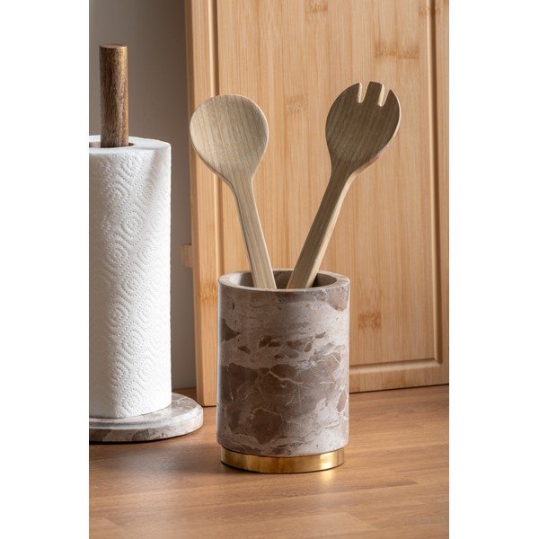 Dřevěný držák na kuchyňské utěrky v přírodní barvě ø 15 cm    – PT LIVING-image-1