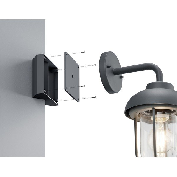 Rohový držák na venkovních svítidel Eckbefestigung – Trio