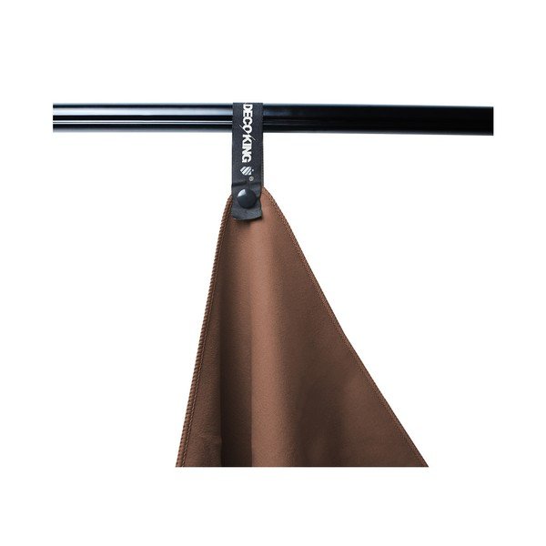 Hnědá rychleschnoucí osuška DecoKing EKEA, 40 x 80 cm-image-3