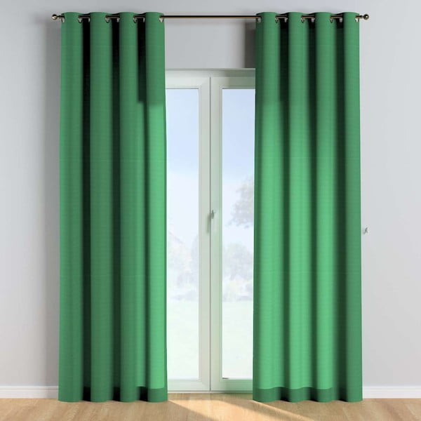 Zelený závěs 260x130 cm Happiness - Yellow Tipi-image-3