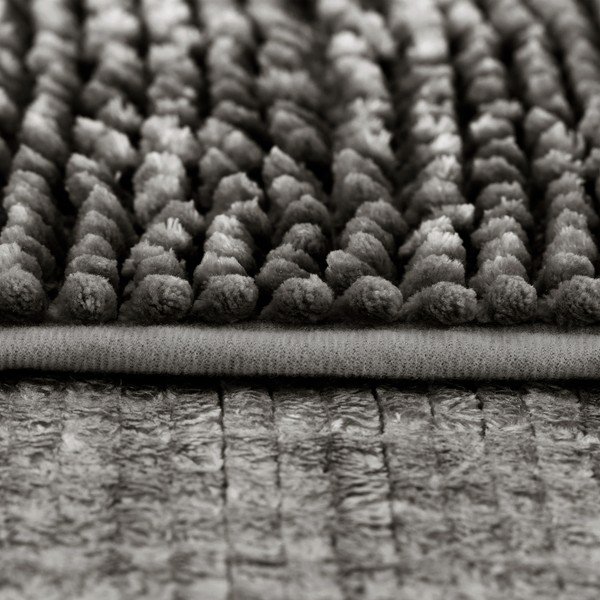 Tmavě šedé WC koupelnové předložky v sadě 2 ks 80x50 cm Bati – Restilo-image-4