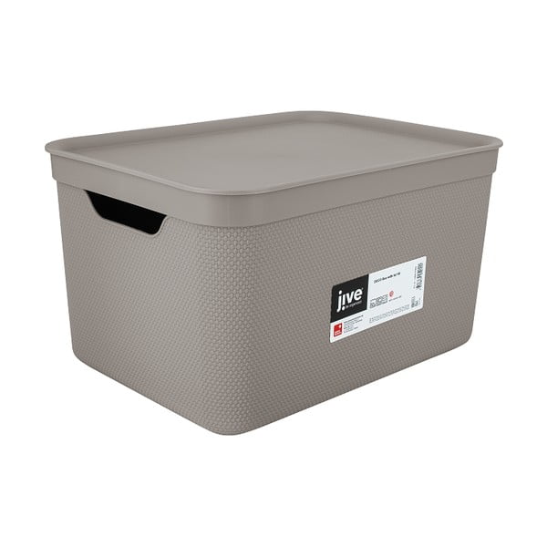 Plastový úložný box s víkem Deco  - Rotho-image-2