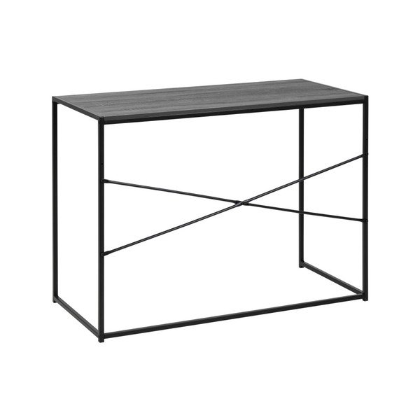 Černý konzolový stolek 100x45 cm Seaford - Actona-image-3