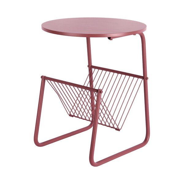 Kovový kulatý odkládací stolek ø 40 cm Riqueza Revista – Leitmotiv