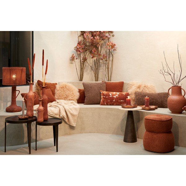 Kovový kulatý odkládací stolek ø 43 cm Tobias – Light & Living-image-1