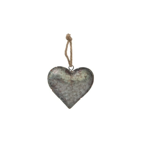 Závěsná dekorace Antic Line Zinc Heart