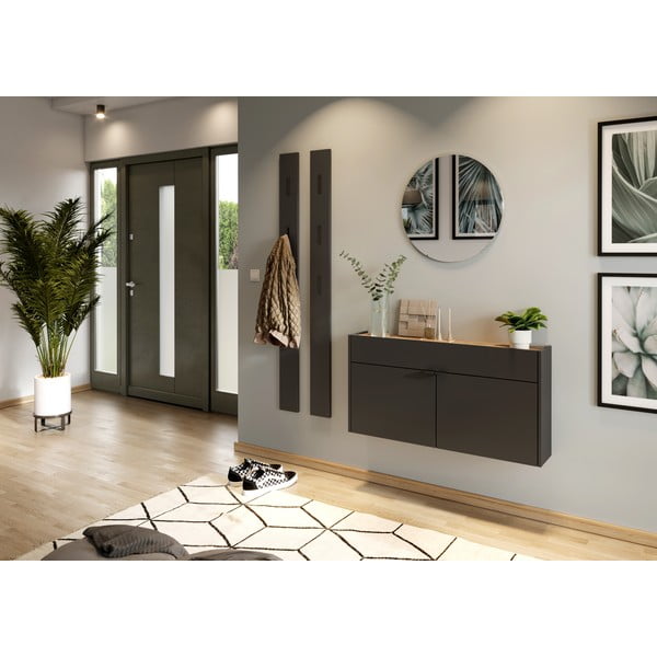 Antracitová skříňka 110x57x22 cm Ameca – Germania-image-4