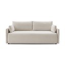 Béžová rozkládací/s úložným prostorem pohovka 211 cm Marcel - II. jakost – Bobochic Paris