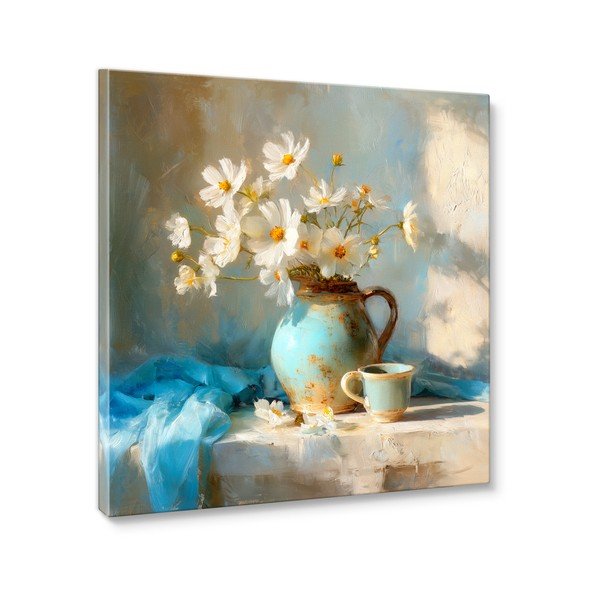 Tištěný obraz s rámem 70x70 cm Anemone – Styler-image-3