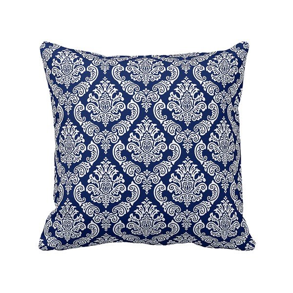 Polštář Blue Damask