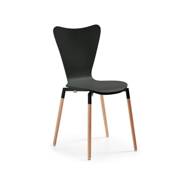 Černá židle La Forma Eclectic