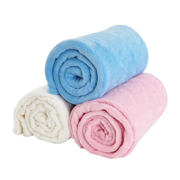 Růžová dětská deka z mikroflanelu 110x140 cm Exclusive – B.E.S.-image-3