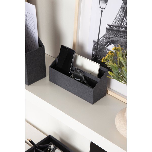 Kartonové organizéry v sadě 4 ks Hugo Canvas Paper Laminate – Bigso-image-4