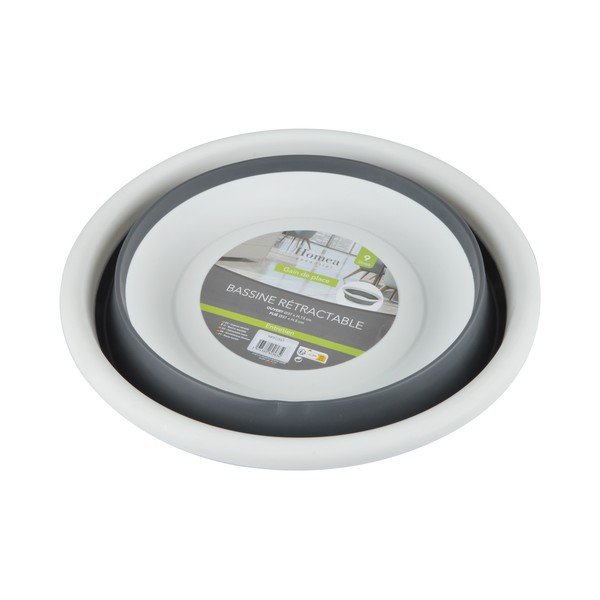 Tmavě šedý lavor 10 l – Homéa-image-1